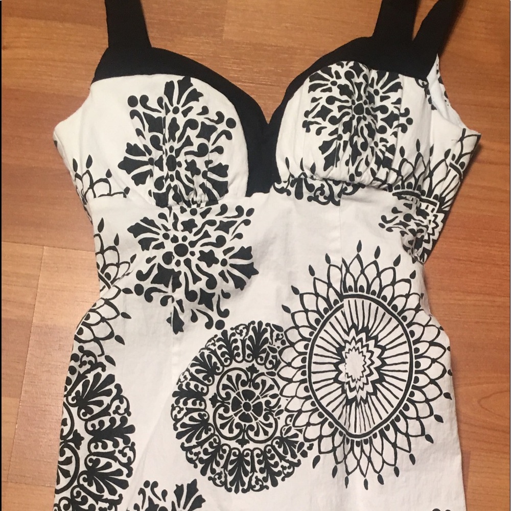 The lil Black and White pin up Dress Adorbs